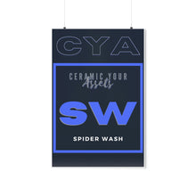 Load image into Gallery viewer, CYA Ceramic Your Assets (Spider Wash) Premium Matte Vertical Posters
